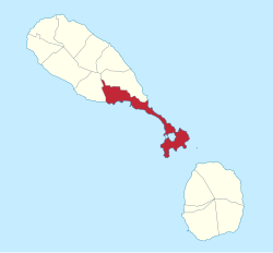 Saint George Basseterre in Saint Kitts and Nevis